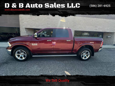 2018 RAM 1500 for sale at D & B Auto Sales LLC in Harrison Township MI