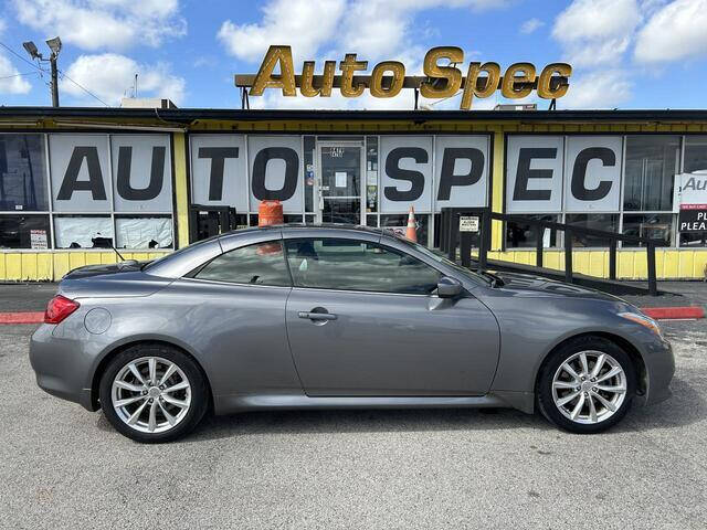 2013 Infiniti G37 Convertible for sale at AUTOSPEC Inc in Houston TX