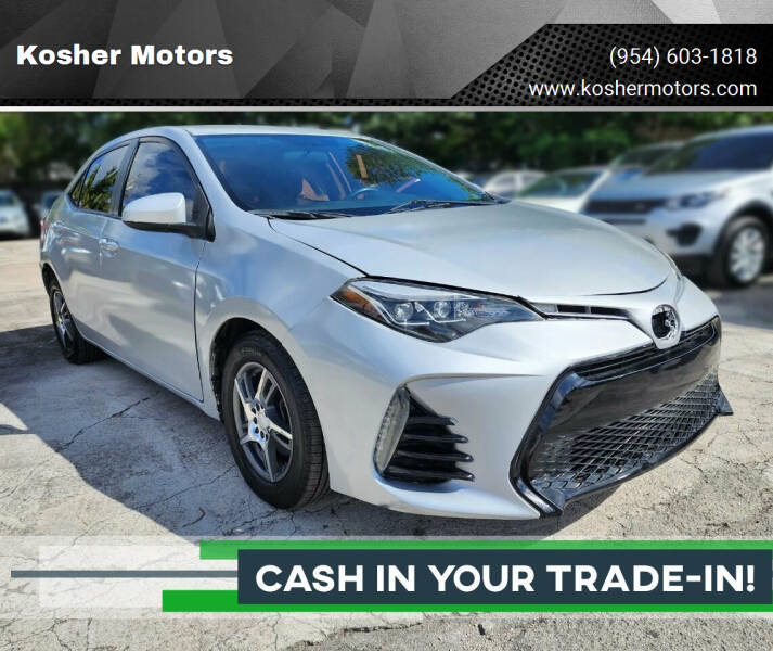 2014 Toyota Corolla for sale at Kosher Motors in Hollywood FL
