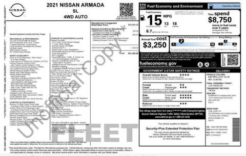 2021 Nissan Armada SL