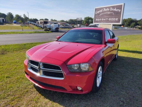 2013 Dodge Charger for sale at LEGEND AUTO BROKERS in Pelzer SC