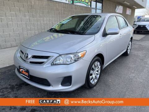 2012 Toyota Corolla for sale at Becks Auto Group in Mason OH
