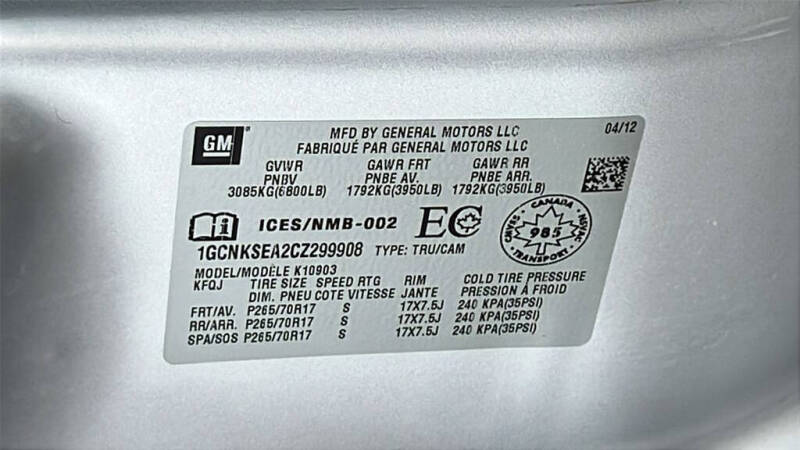 2012 Chevrolet Silverado 1500