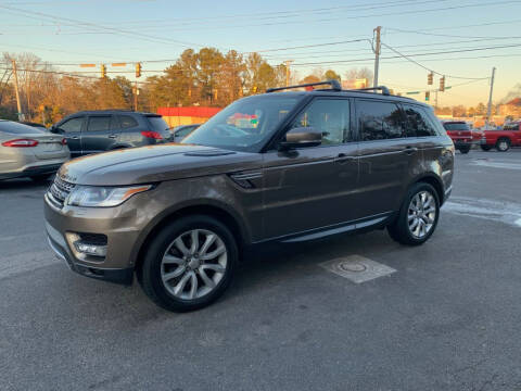 2014 Land Rover Range Rover Sport for sale at JM AUTO SALES LLC in West Columbia SC