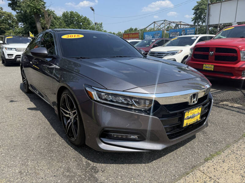 Used 2018 Honda Accord EX-L with VIN 1HGCV2F50JA016936 for sale in Passaic, NJ