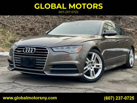 2016 Audi A6 for sale at GLOBAL MOTORS in Binghamton NY