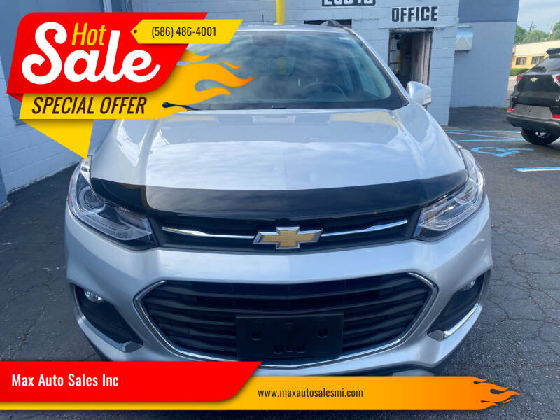 2018 Chevrolet Trax for sale at Max Auto Sales Inc in Warren MI