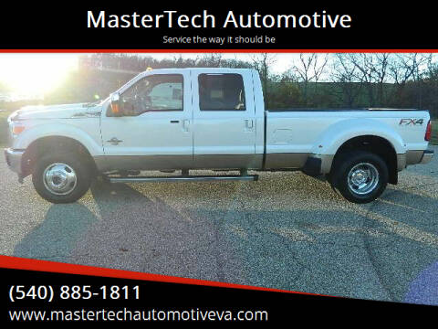 2014 Ford F-350 Super Duty for sale at MasterTech Automotive in Staunton VA