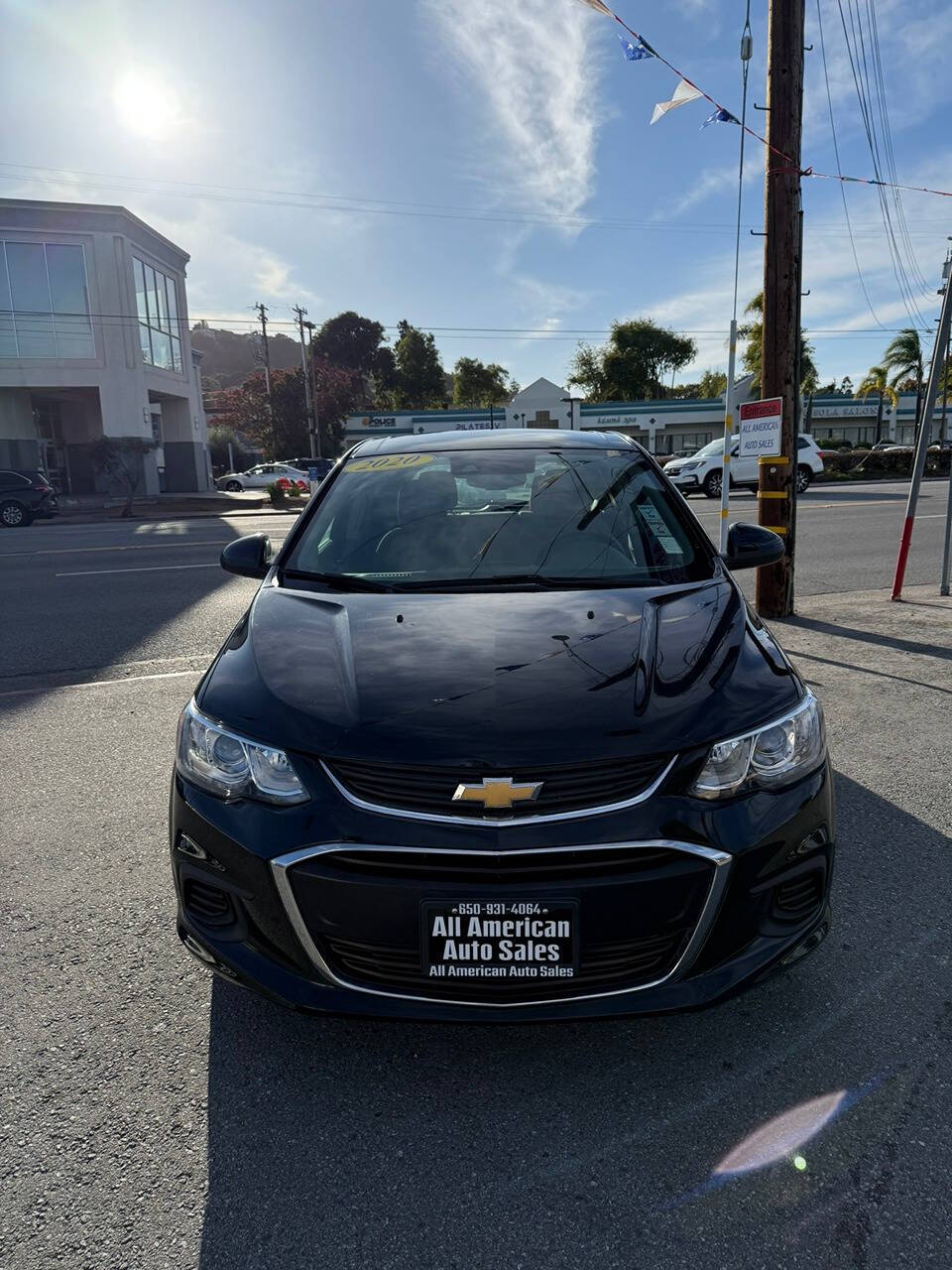 2020 Chevrolet Sonic for sale at ALL AMERICAN AUTO SALES in San Mateo, CA