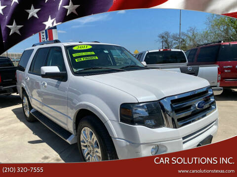 2011 Ford Expedition for sale at Car Solutions Inc. in San Antonio TX