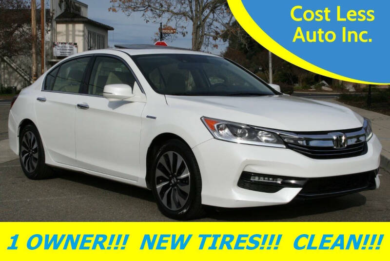 2017 Honda Accord Hybrid for sale at Cost Less Auto Inc. in Rocklin CA