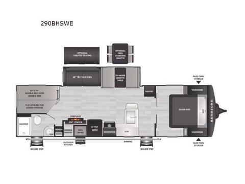 2026 Keystone RV Bullet 290BHSW