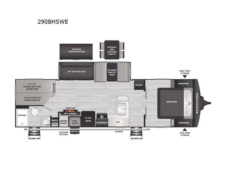 2026 Keystone RV Bullet 290BHSW