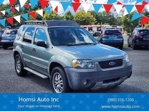 2006 Ford Escape for sale at Homsi Auto Inc in Kannapolis NC