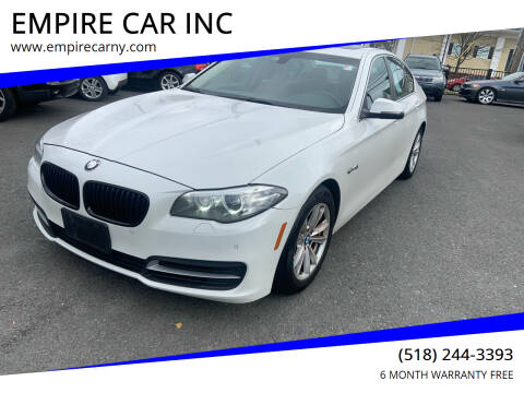 2014 BMW 5 Series for sale at EMPIRE CAR INC in Troy NY