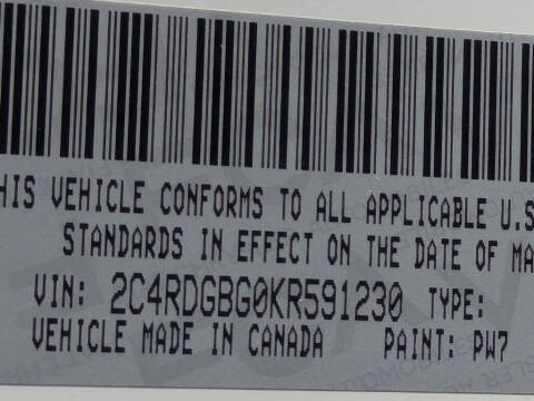 2019 Dodge Grand Caravan SE Plus