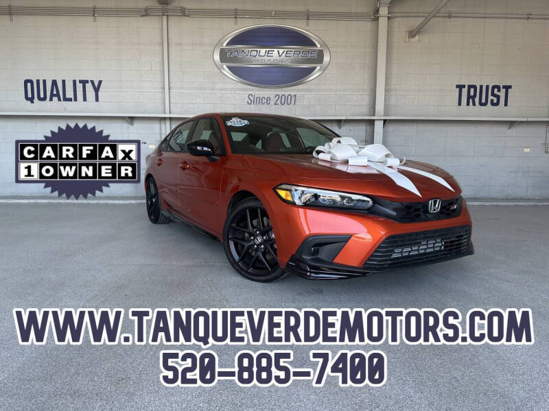 2022 Honda Civic for sale at TANQUE VERDE MOTORS in Tucson AZ