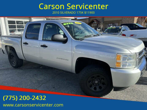 2010 Chevrolet Silverado 1500 for sale at Carson Servicenter in Carson City NV