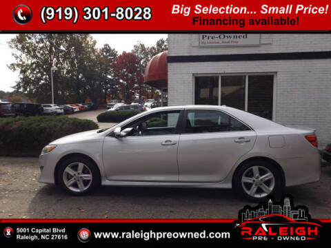 2012 Toyota Camry for sale at Raleigh Pre-Owned in Raleigh NC