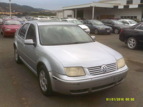 2002 Volkswagen Jetta for sale at Mendocino Auto Auction in Ukiah CA