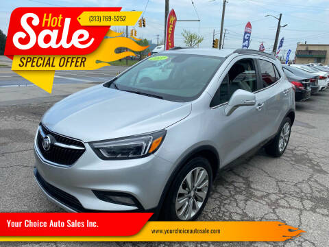 2017 Buick Encore for sale at Your Choice Auto Sales Inc. in Dearborn MI