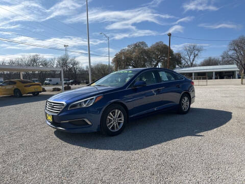 2017 Hyundai Sonata for sale at Bostick's Auto & Truck Sales LLC in Brownwood TX