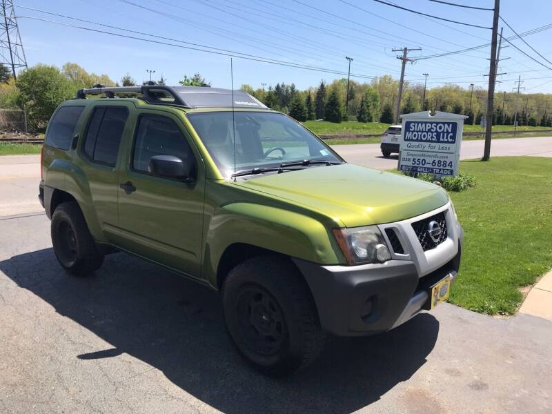 2012 Nissan Xterra for sale at SIMPSON MOTORS in Youngstown OH