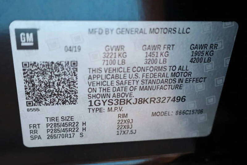 2019 Cadillac Escalade Luxury