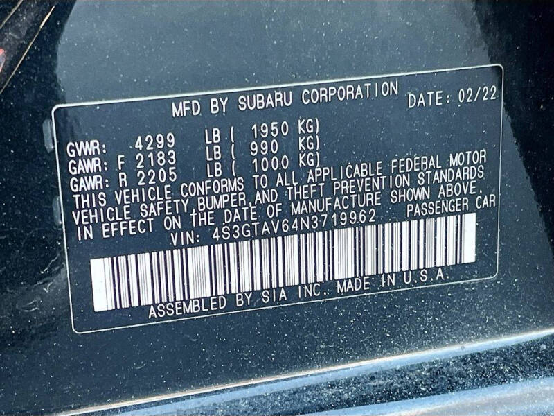 2022 Subaru Impreza Premium