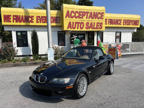 2001 BMW Z3 3.0i