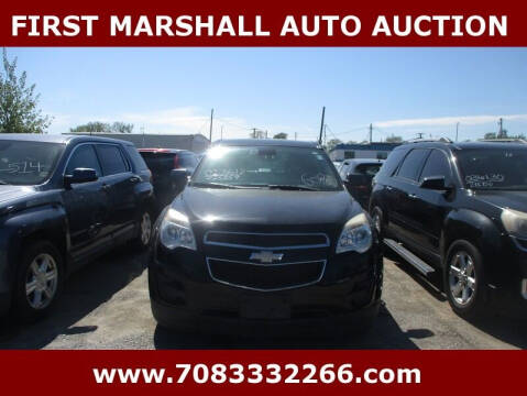 2013 Chevrolet Equinox for sale at First Marshall Auto Auction in Harvey IL