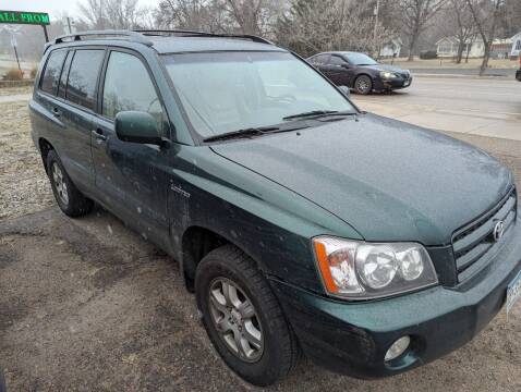 2003 Toyota Highlander for sale at Sunrise Auto Sales in Stacy MN