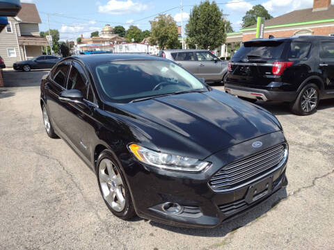 2013 Ford Fusion Hybrid for sale at BELLEFONTAINE MOTOR SALES in Bellefontaine OH