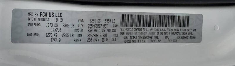 2020 Jeep Cherokee Latitude