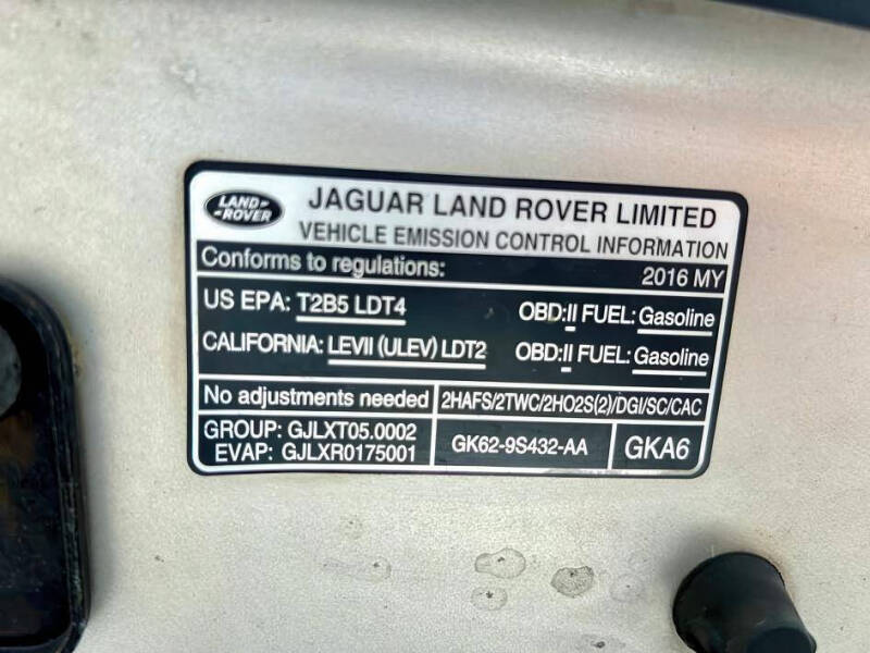 2016 Land Rover Range Rover Supercharged