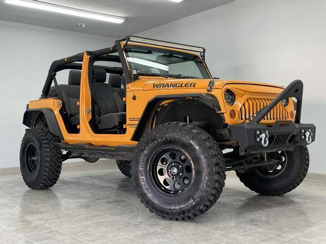 2013 Jeep Wrangler Unlimited for sale at Texas Prime Motors in Houston TX