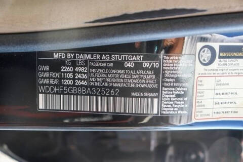 2011 Mercedes-Benz E-Class