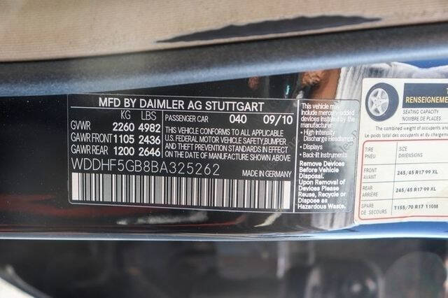 2011 Mercedes-Benz E-Class