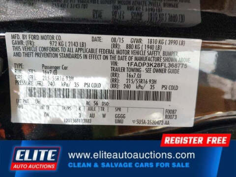 2015 Ford Focus SE