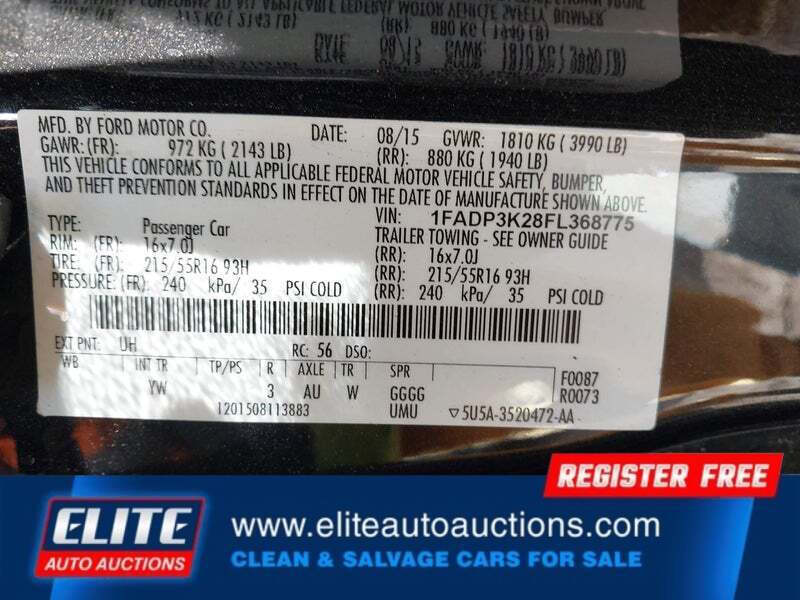 2015 Ford Focus SE