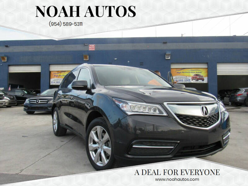 2016 Acura MDX for sale at NOAH AUTOS in Hollywood FL