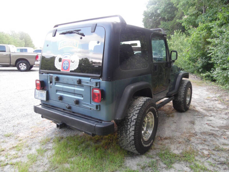 1999 Jeep Wrangler SE