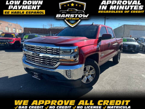 2018 Chevrolet Silverado 1500 for sale at BARSTOW AUTO SALES in Barstow CA