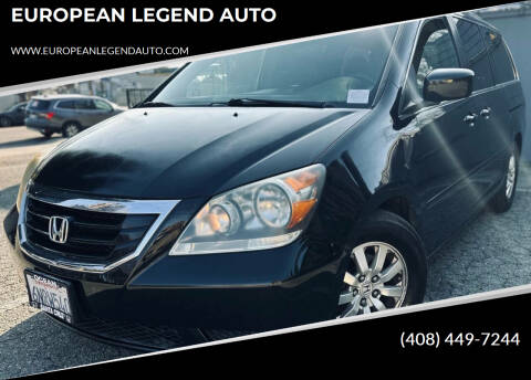 2010 Honda Odyssey for sale at EUROPEAN LEGEND AUTO in San Jose CA