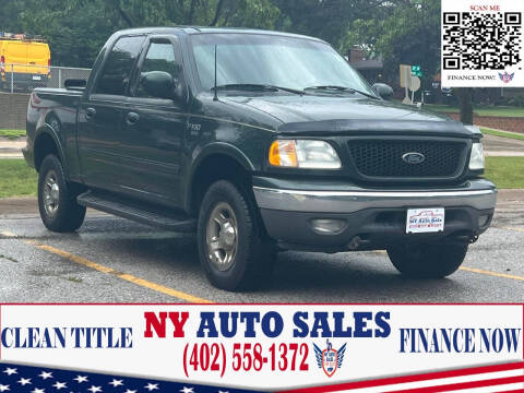 2002 Ford F-150 for sale at NY AUTO SALES in Omaha NE