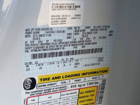 2025 Ford Expedition MAX Platinum