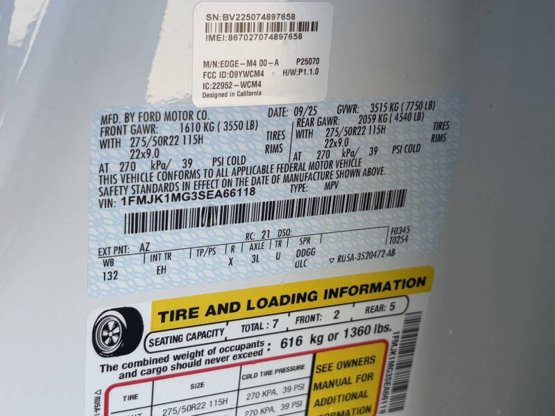 2025 Ford Expedition MAX Platinum