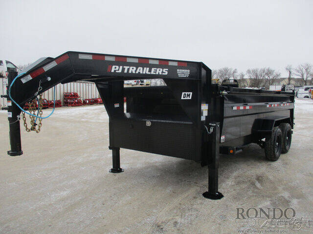 2023 PJ Trailer DM Gooseneck Dump DMR1692BSSK- for sale at Rondo Truck & Trailer in Sycamore IL