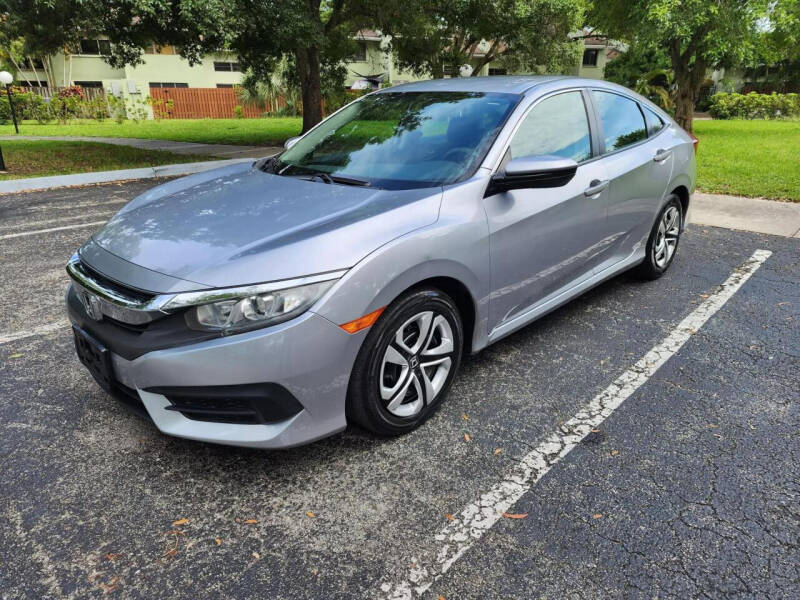 2018 Honda Civic for sale at Fort Lauderdale Auto Sales in Fort Lauderdale FL