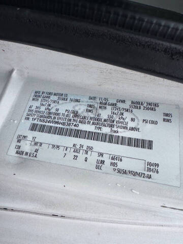 2006 Ford E-Series E-250